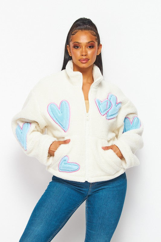 Ivory deals sweater jacket