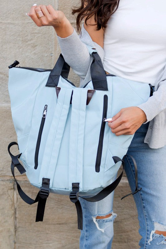 Apollo 1 Aqua Blue Cowbell Backpack – Aquarius Brand