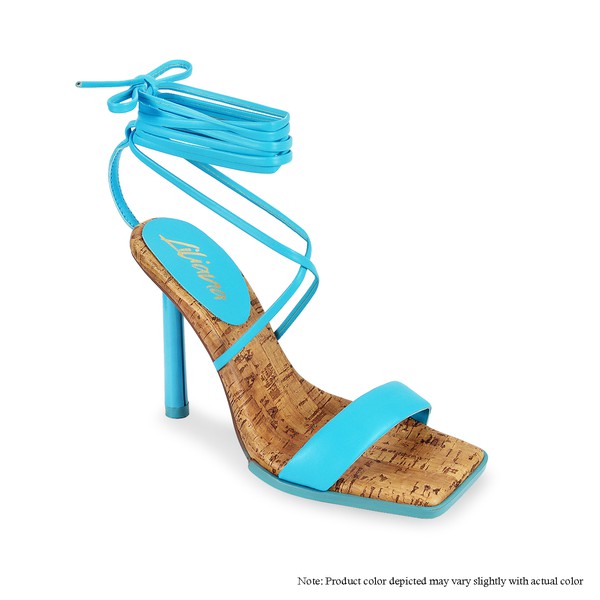 Blue on sale pencil heels