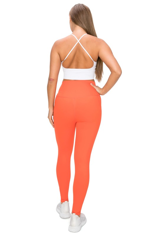 Trail Orange High Rise 7/8 Leggings – Aida Shoreditch