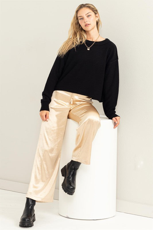 LATTELOVE Cloud Wide Leg Pant