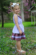 Lilac Toddlers & Girls Boho Patchwork-Layers Dress