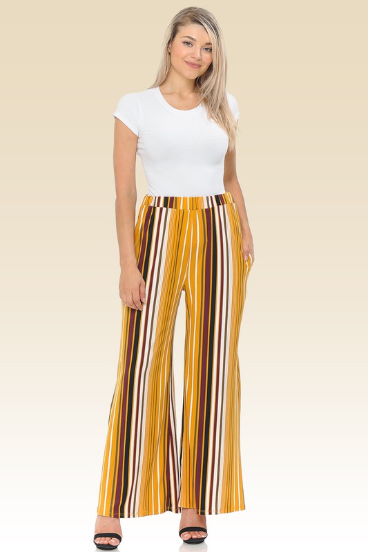 Buy online Mustard Color Flared Palazzo from bottom wear for Women by  Buynewtrend for ₹590 at 58% off | 2024 Limeroad.com