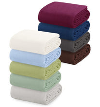 Plum Cotton Thermal Waffle Blanket King Size