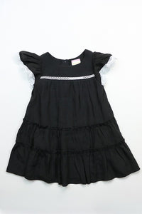 Black Toddlers & Girls Boho Belissima Bella Dress