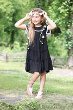 Black Toddlers & Girls Boho Belissima Bella Dress