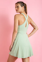 Everglade Green Plus Size Butter Romper Dress With Keyhole