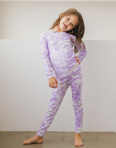 Prism Milk Purple Long Sleeve Pjs