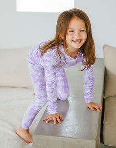 Prism Milk Purple Long Sleeve Pjs