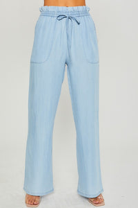 Lt.Blue Woven Bottom Pants