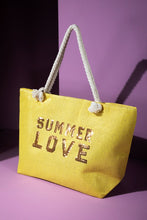 Yellow Summer Love Tote Bag