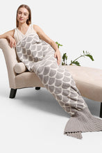 Gray Luxury Super Soft Mermaid Tail Blanket