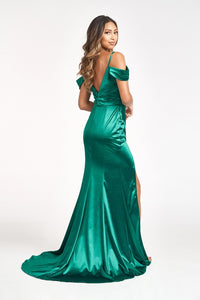 Emerald Green Sweetheart Satin Mermaid Dress