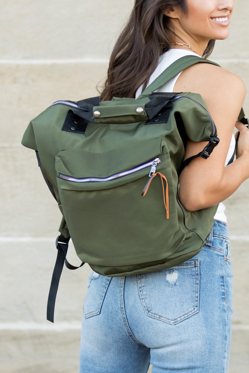 Green David Jones New Backpack Collection – Aquarius Brand