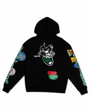 Black Spring Break Chenile Patch Graphic Hoodie