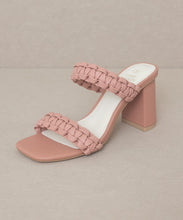 Rose Oasis Society Heidi - Braided Band Sandal Heel