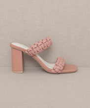 Rose Oasis Society Heidi - Braided Band Sandal Heel