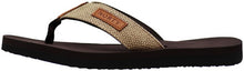 Mens Flip Flop Sandal Brown/Tan