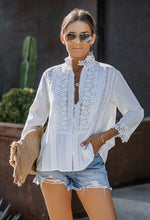 Ivory Crochet Lace Top