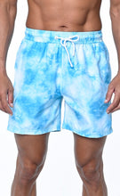 Teal Swimming Trunk Board Shorts Elastic