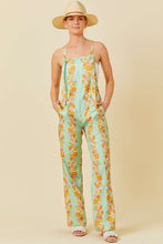 Sage Floral Print Jumpsuit