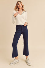 Navy Janesa Denim Pants