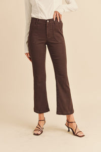 Chocolate Janesa Denim Pants