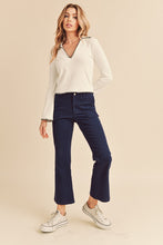 Navy Janesa Denim Pants