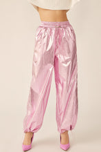 Cotton Candy Pink High Waisted Cargo Pants