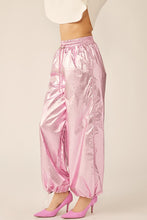 Cotton Candy Pink High Waisted Cargo Pants