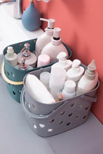 Heart-shape Hollowed Plastic Storage Basket