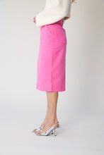 Fuchsia Camila Utility Skirt