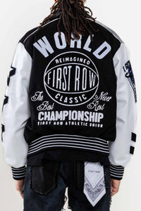 Black The Best Never Rest Championship Varsity Jacket