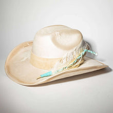 Ivory Feather Cowgirl Hat