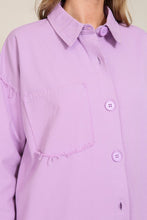 Lilac Button Down Shirt