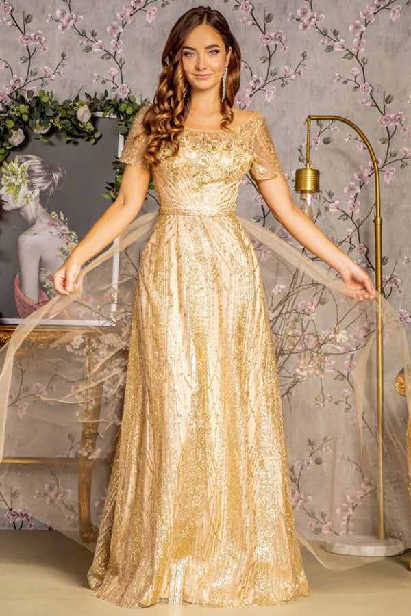 Gold 2024 mob dress