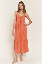 Midi Dress Rust