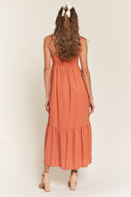 Midi Dress Rust