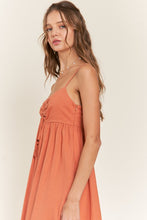 Midi Dress Rust