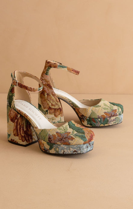 Tapestry The Oslo - Chunky Platform Mary Janes