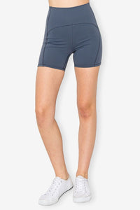 Midnight Bike Shorts Four Way Stretch High Waist