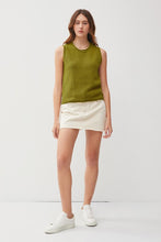 Moss Chunky Knit Sweater Tank