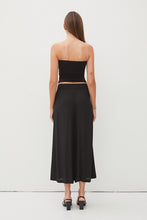 Black Flowy Pull On Wide Leg Capri Dress Pants