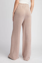 Coco Textured Drawstring Straight Leg Pants