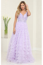 Lilac Sleeveless/Strapless Sweetheart Illusion Top Ruffl