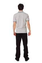 H.Grey Men's Pique Short Sleeve Polo Shirt