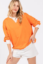 Orange/White Gameday French Terry Sweatshirt