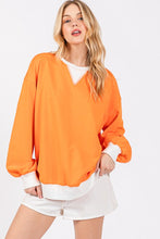 Orange/White Gameday French Terry Sweatshirt