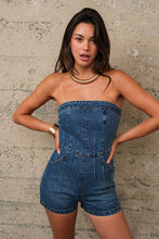 Medium Denim Romper