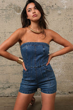 Medium Denim Romper